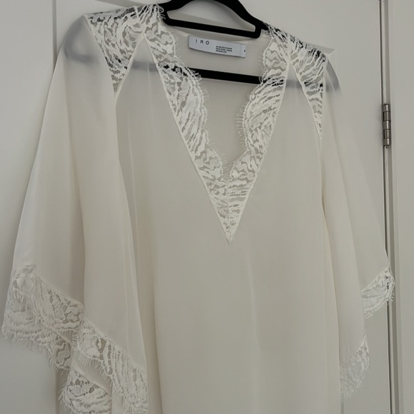 Iro Paris blouse with lace detailing - Picture 3 of 3